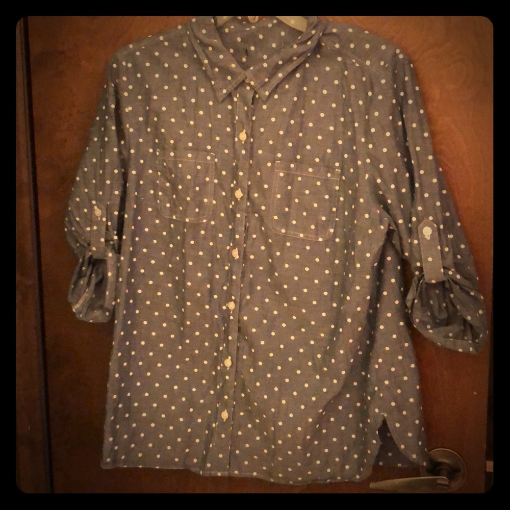Cute polka dot shirt